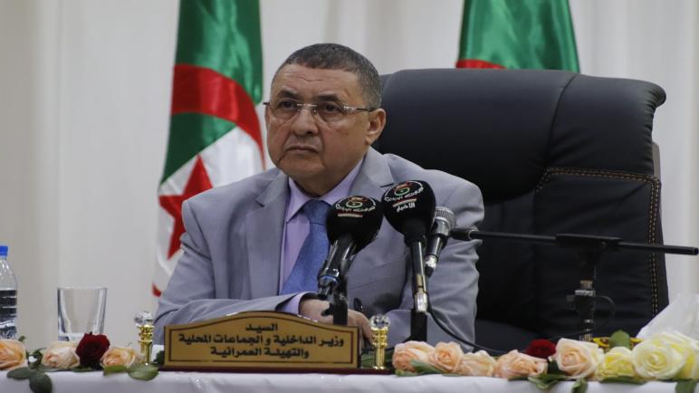 وزير الداخلية يؤكد ضبط كل الترتيبات الخاصة بانطلاق شـــان الجـــزائـر
