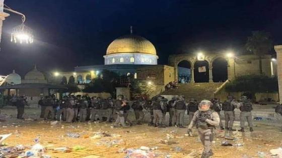 قوات الاحتلال الصهيوني تقتحم المسجد الأقصى مجددا