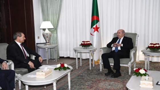 فيصل المقداد: سوريا والجزائر ستظلان صفا واحدا في مواجهة كل التحديات