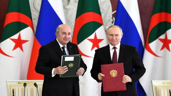 بوتين: الجزائر تحتل الريادة بين شركاء روسيا في القارة الإفريقية