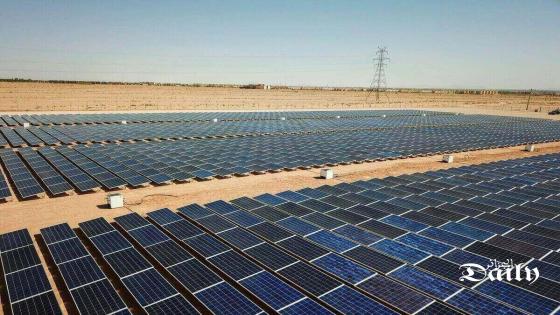 أكبر محطة لطاقة الشمسية في العالم بالإمارات