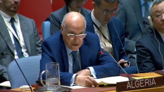 عطاف: عضوية فلسطين تضع مجلس الأمن أمام مسؤولية التحرك العاجل