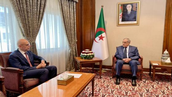 الوزير الأول يستقبل سفير إيطاليا بالجــزائر