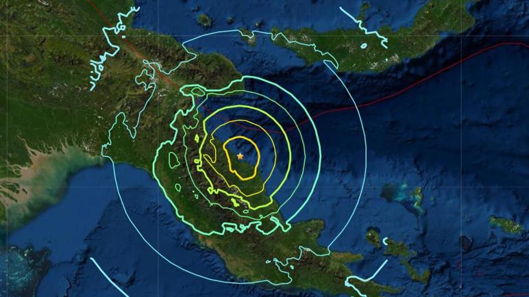 زلزال عنيف يضرب بابوا غينيا الجديدة وتحذير من موجات تسونامي
