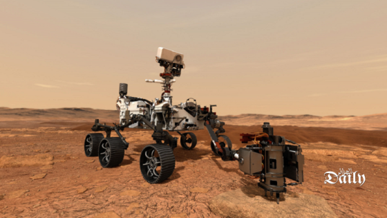 ناسا تشارك صورا جديدة لمركبتها الجوالة بيرسيفيرانس على المريخ
