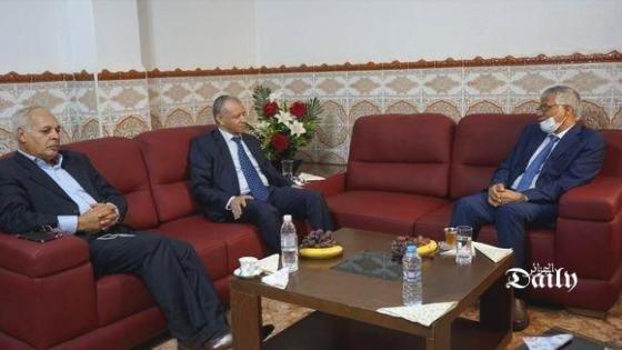 السفير الصحراوي وبن قرينة يشيدان بعلاقة البلدين