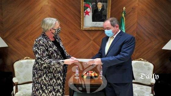بوقدوم يستقبل السفيرة الجديدة للمملكة المتحدة لدى الجزائر