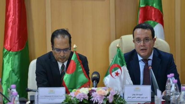 تنصيب المجموعة البرلمانية الجزائر – بنغلاديش