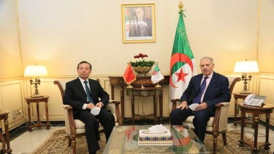 قوجيل يثمن جودة العلاقات الجزائرية – الصينية