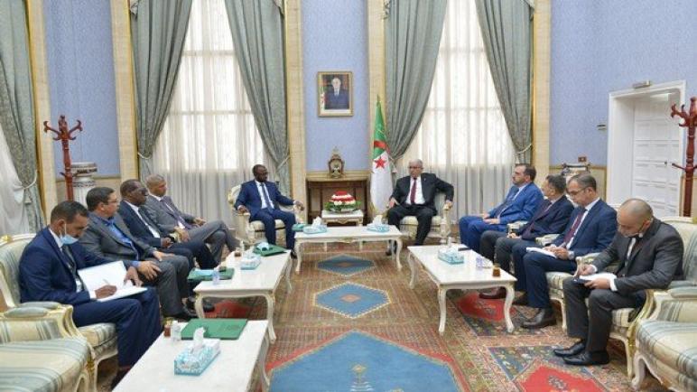بوغالي يستقبل وفدا برلمانيا موريتانيا