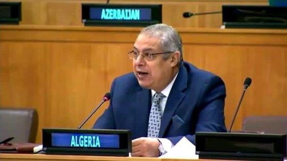 سفير الجزائر بالأمم المتحدة يؤكد التزام الجزائر يتعزيز السلم والاستقرار على الصعيدين القاري والعالمي