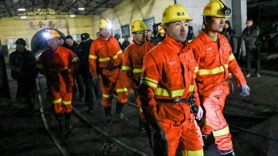 انهيار منجم ذهب يتسبب بمحاصرة 18 عاملا تحت الأرض في الصين