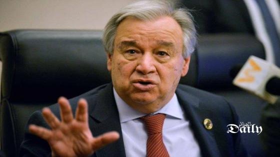 الأمين العام للأمم المتحدة يعبر عن أسفه لفشل التضامن في مجال التطعيم بلقاحات كورونا