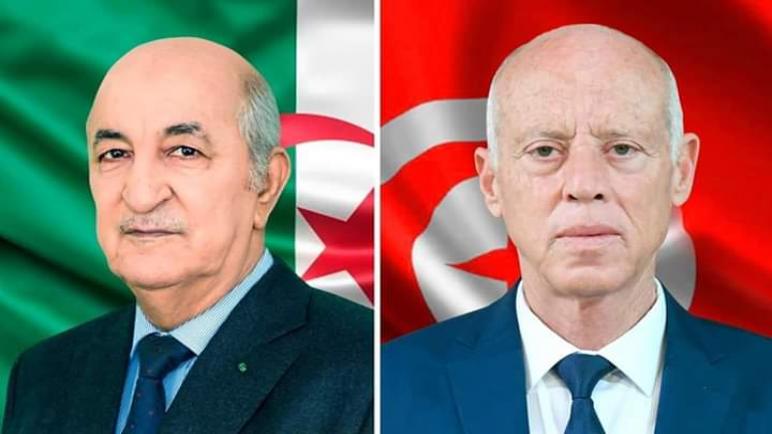 مكالمة هاتفية بين الرئيس الجزائري والتونسي