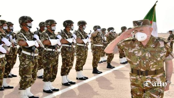 الفريق سعيد شنقريحة يشرف على تنصيب قائد الناحية العسكرية الرابعة بورقلة