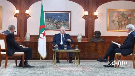 الرئيس تبون يطمئن الجزائريين