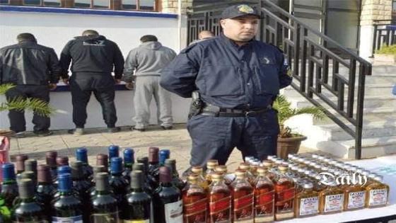الفرقة الجنائية بامن ولاية البليدة تحجز 324 وحدة من المشروبات الكحولية بدون رخصة