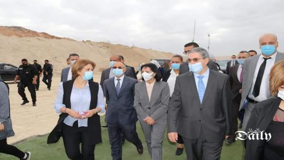 وزيرة البيئة و الطاقات المتجددة تقوم بزيارة عمل وتفقد لولاية وهران