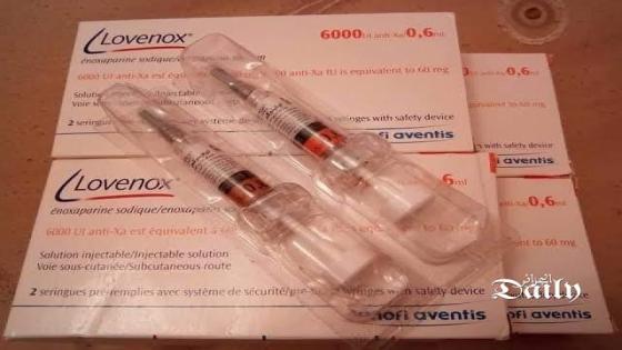 الجزائر ستستلم كمية من دواء “لوفينوكس” قريبا