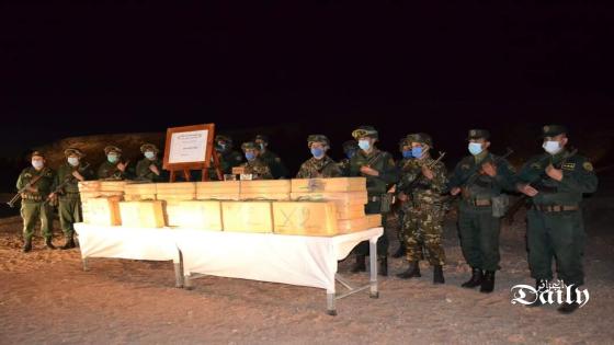 الجيش الوطني الشعبي يحجز 24 قنطار من الكيف عبر الحدود مع المغرب المعالج
