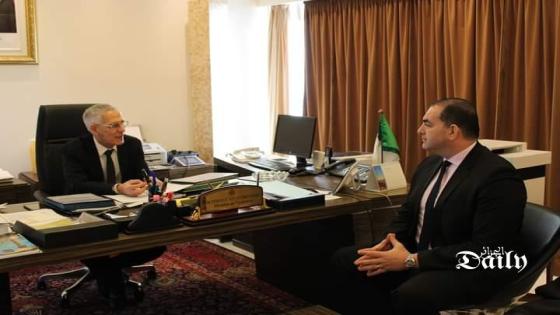 وزير الصناعة يلتقي رئيس الكنفدرالية الجزائرية لأرباب العمل المواطنين