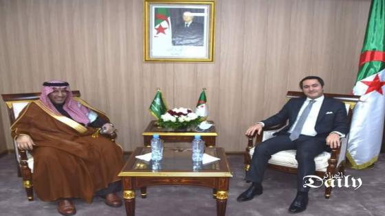 وزير الشباب و الرياضة يبحث آفاق التعاون الثنائي مع السفير السعودي في الجزائر