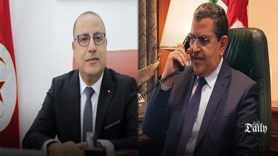 الوزير الأول جراد يتحادث هاتفيا مع نظيره التونسي