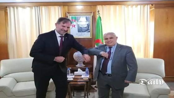 وزير الطاقة يستقبل سفير و رئيس بعثة الإتحاد الأوروبي بالجزائر