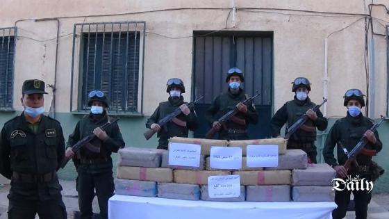 حجز أزيد من 4 قناطير من المخدرات عبر الحدود مع المغرب
