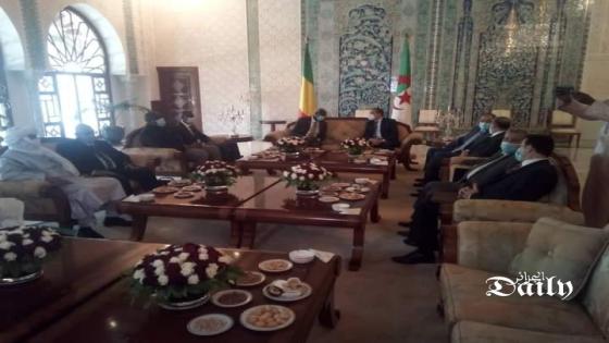 الرئيس المالي السيد باه انداو يصل إلى الجزائر