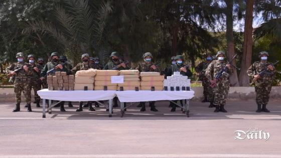 الجيش الوطني الشعبي يحجز 14 قنطار من المخدرات ويدمر مفارز لجماعات ارهابية.