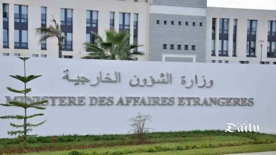 وزارة الخارجية الجزائرية تدين بشدة الهجوم الإرهابي على القوات المسلحة المالية