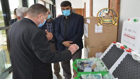 جمعية العلماء تسلم ولاية سعيدة 27 جهاز للتنفس لتوزيعها على القطاع الصحي.