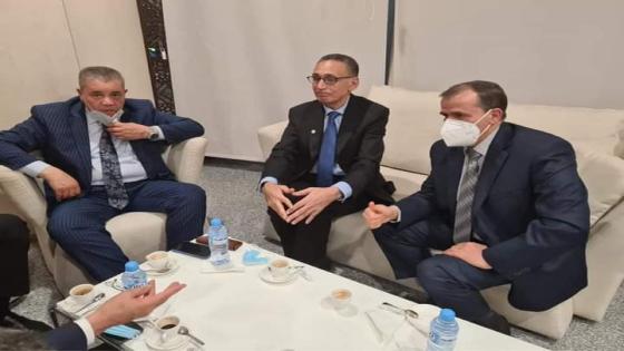 رزيق يستقبل وزير الاقتصاد و التجارة الليبي