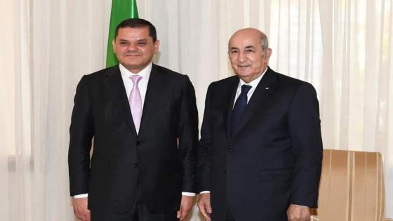 رئيس الجمهورية يستقبل رئيس حكومة الوحدة الوطنية الليبية عبد الحميد الدبيبة.