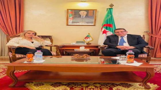 وزير الفلاحة يستقبل رئيسة الكنفدرالية العامة للمؤسسات الجزائرية