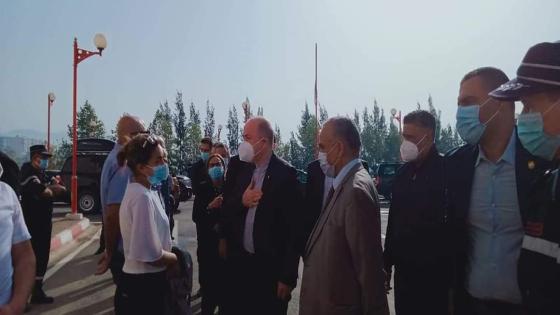 الوزير الأول في زيارة إلى تيزي وزو للوقوف على خسائر الحرائق
