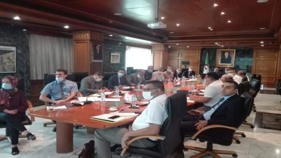 اجتماع لجنة التنسيق المشتركة بين القطاعات لمشروع منجم الحديد “غار جبيلات”
