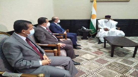 بلجود و عرقاب يستقبلان من طرف رئيس جمهورية النيجر