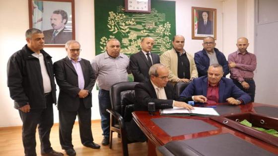 سيدار الحجار: التوقيع على اتفاقية للتموين المنتظم بالحديد الخام من منجمي بوخضرة والونزة