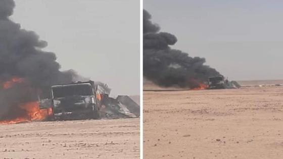 ‏بيان للجيش الموريتاني حول إشاعات مغربية عن قصف قافلة شاحنات جزائرية