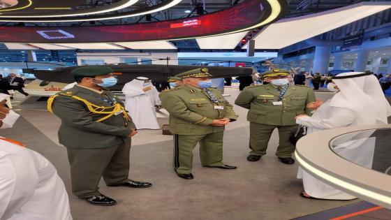 قائد الناحية العسكرية السادسة في زيارة عمل إلى دولة الإمارات العربية المتحدة