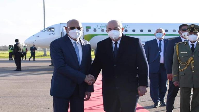 رئيس الجمهورية يودّع الرئيس الموريتاني بمطار هواري بومدين