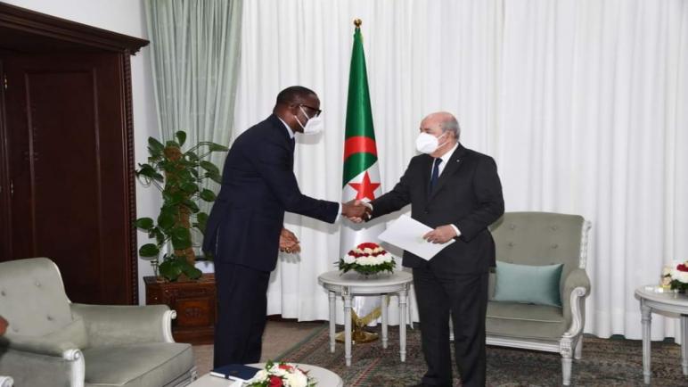 الرئيس تبون يستقبل وزير خارجية مالي