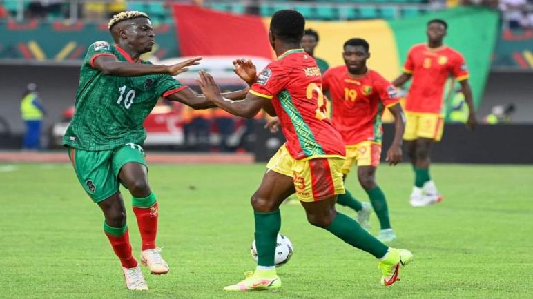 منتخب غينيا يفوز على مالاوي بهدف نظيف في أولى مبارياته بالكان