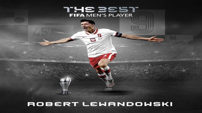ليفاندوفسكي يفوز بجائزة أفضل لاعب في العالم