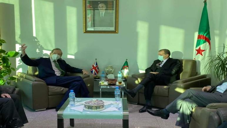 رزيق يستقبل الممثل الشخصي لرئيس الوزراء البريطاني و سفيرة المملكة بالجزائر