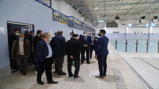وفد من اللجنة الدولية لألعاب البحر الأبيض المتوسط يشرع في زيارة إلى وهران