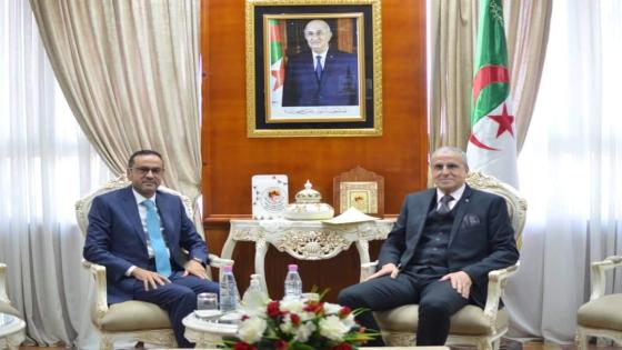 بن زيان يبحث سبل تعزيز التعاون الثنائي مع سفير المملكة الأردنية