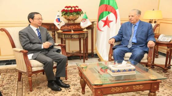 رئيس مجلس الأمة يستقبل سفير جمهورية كوريا بالجزائر